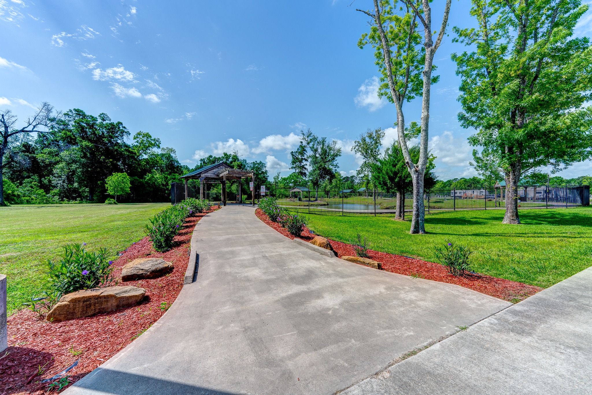 Texas Palms RV Park Facebook ad from Apr 1, 2026