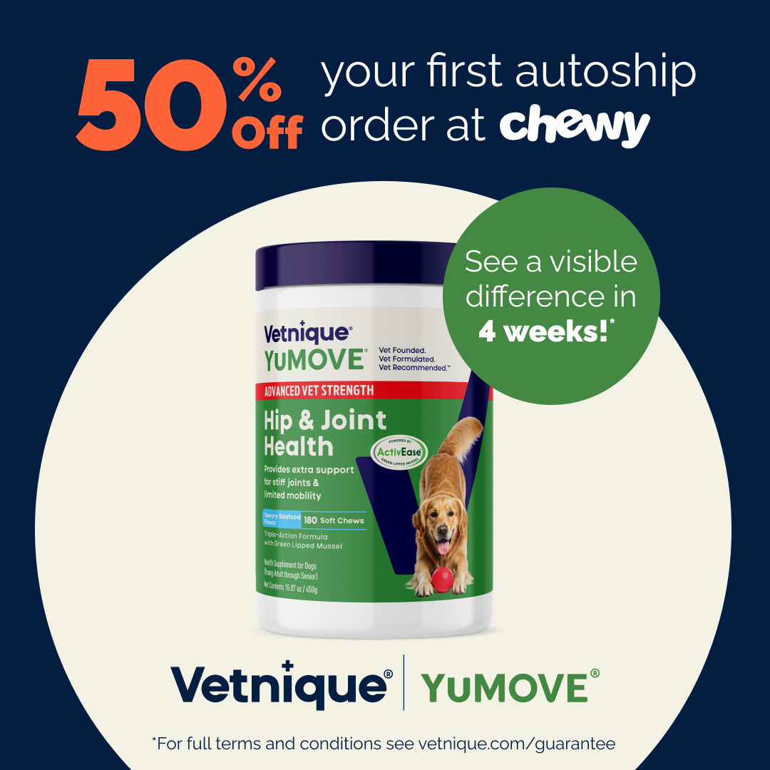 Chewy Facebook ad: Make Mobility a Daily Habit