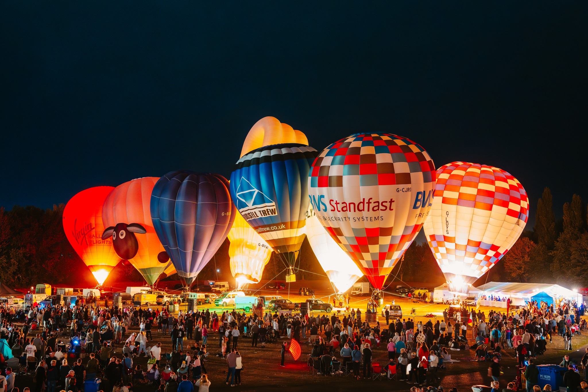 Telford & Wrekin Culture and Events Facebook ad: Telford Balloon Fiesta