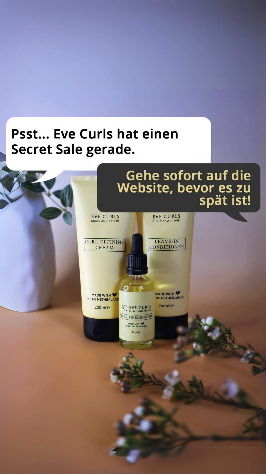 Eve Curls Facebook ad