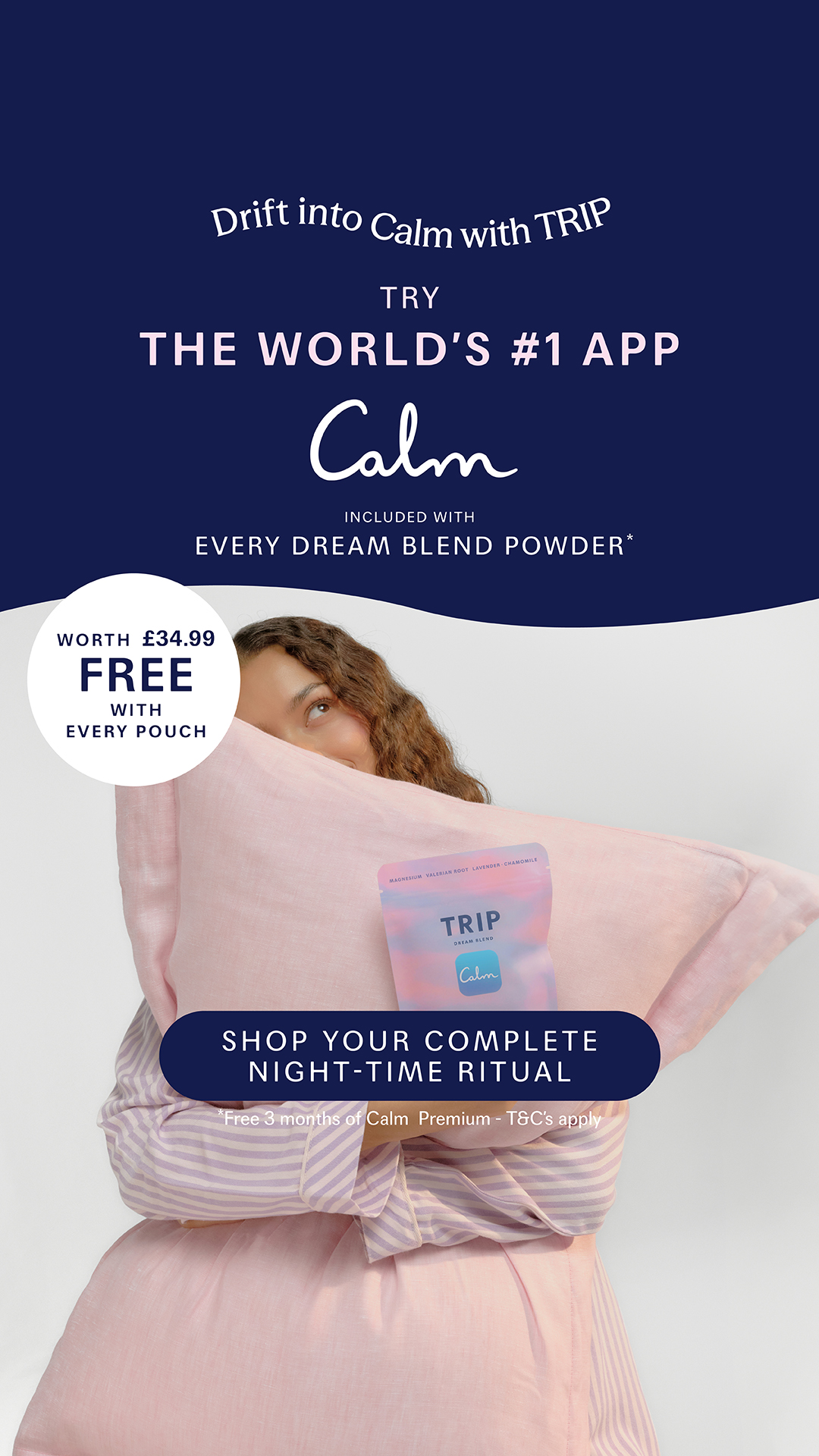 Calm Facebook ad