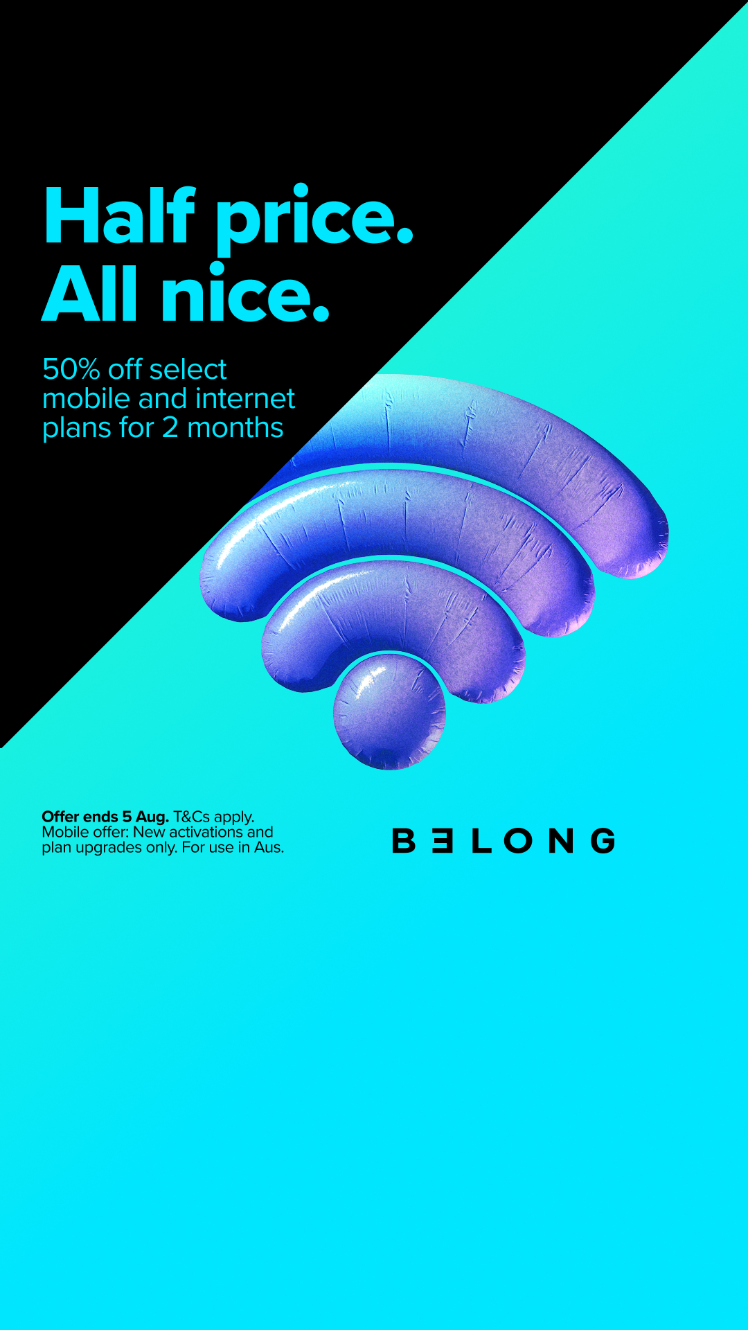 Belong Facebook ad from Jul 13, 2026