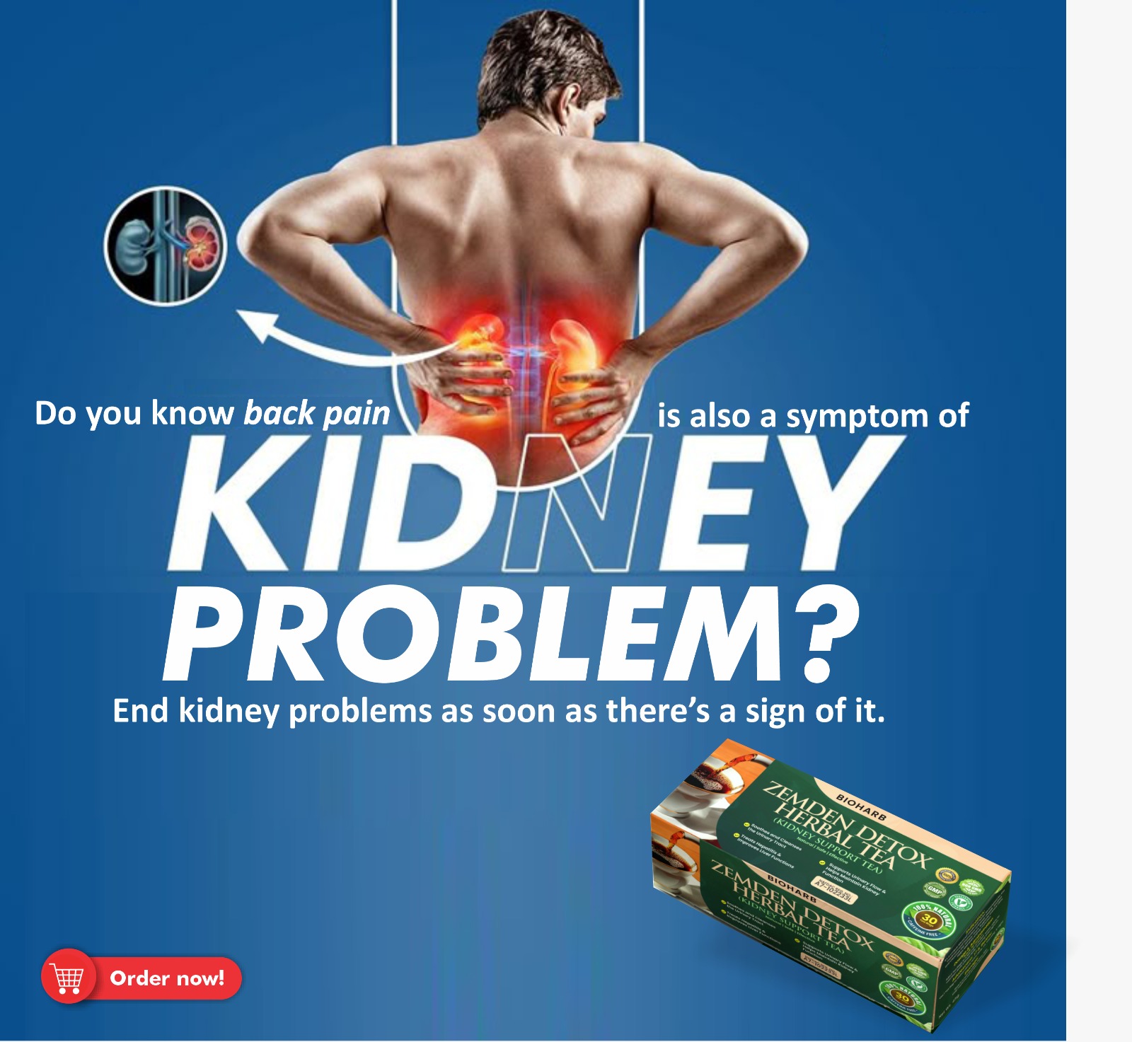 Herbal Kidney Tea Facebook ad: Protect your kidneys before it's too late