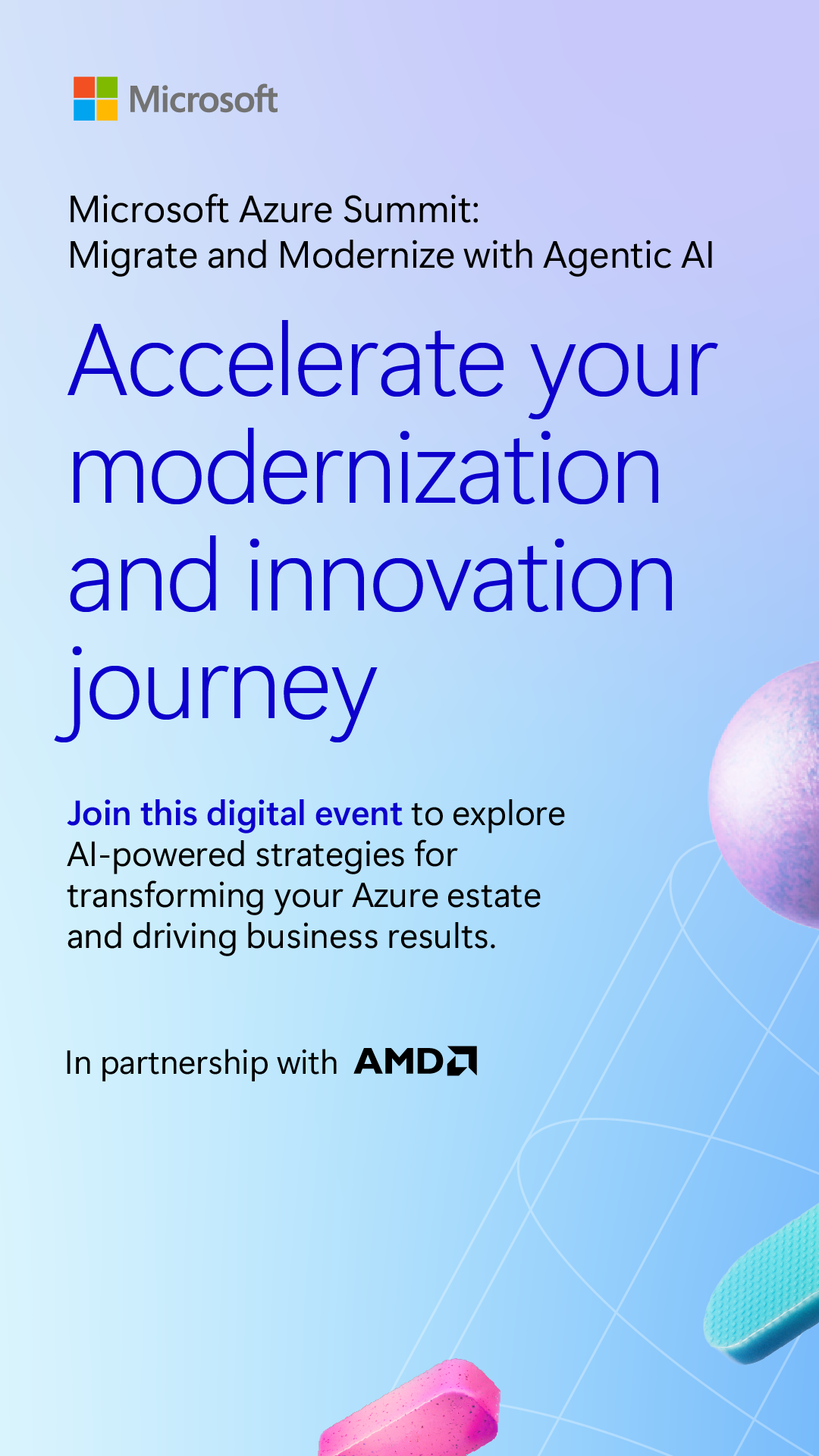 Microsoft Azure Facebook ad