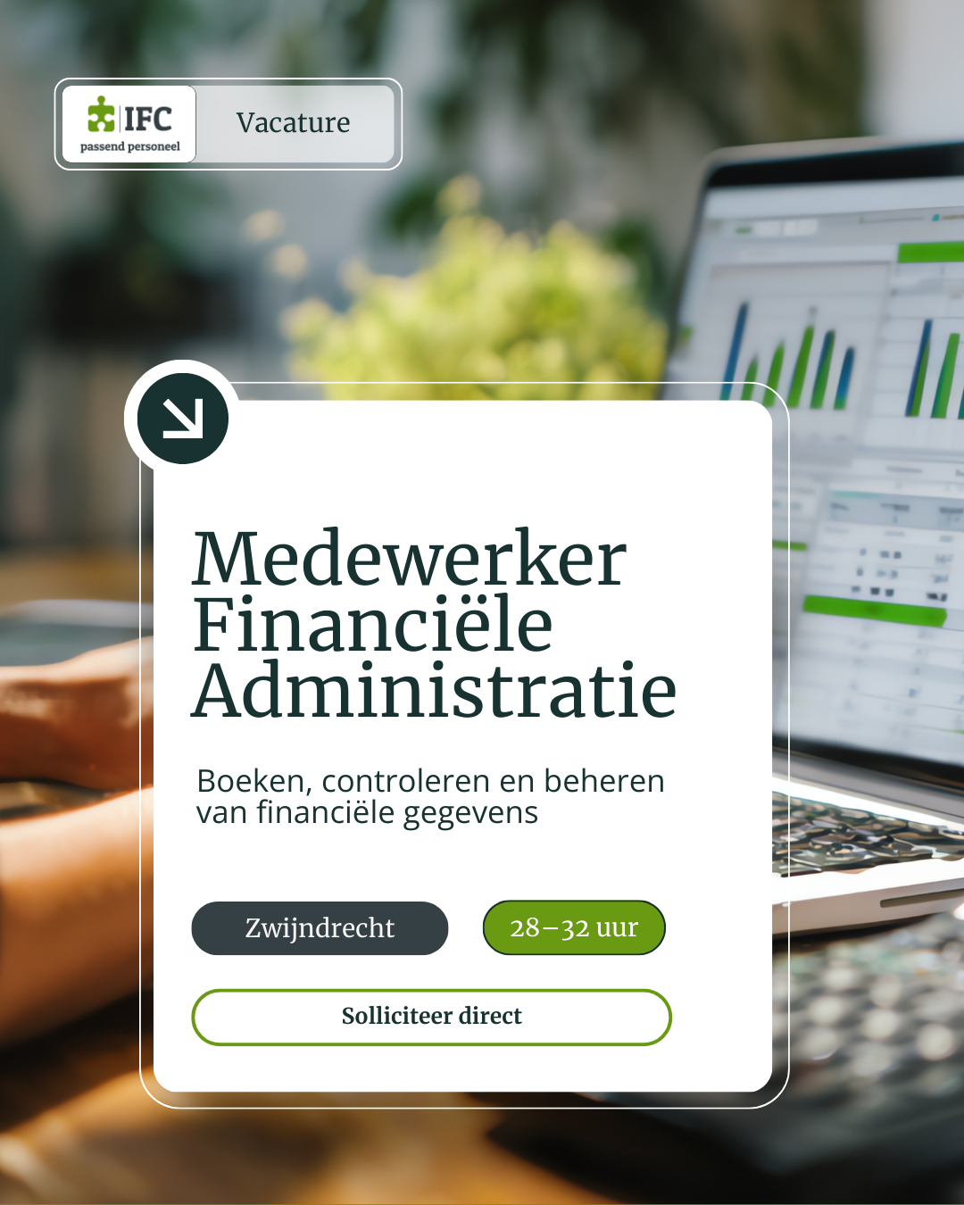 IFC B.V. Facebook ad: Nieuwe Vacature