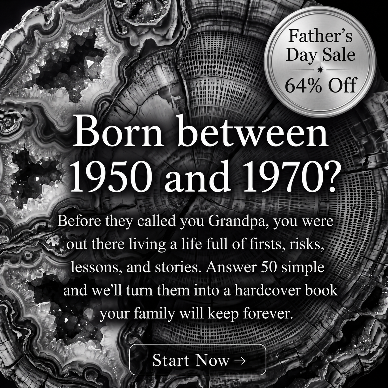 Memowrite Facebook ad