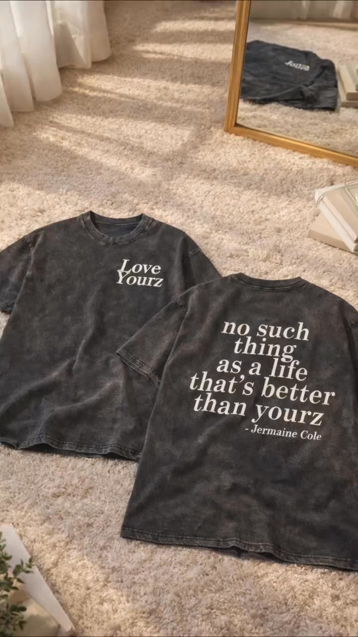 Qalno Studio Facebook ad: J Cole Dreamville Love Yourz Lyrics Graphic T-Shirt…