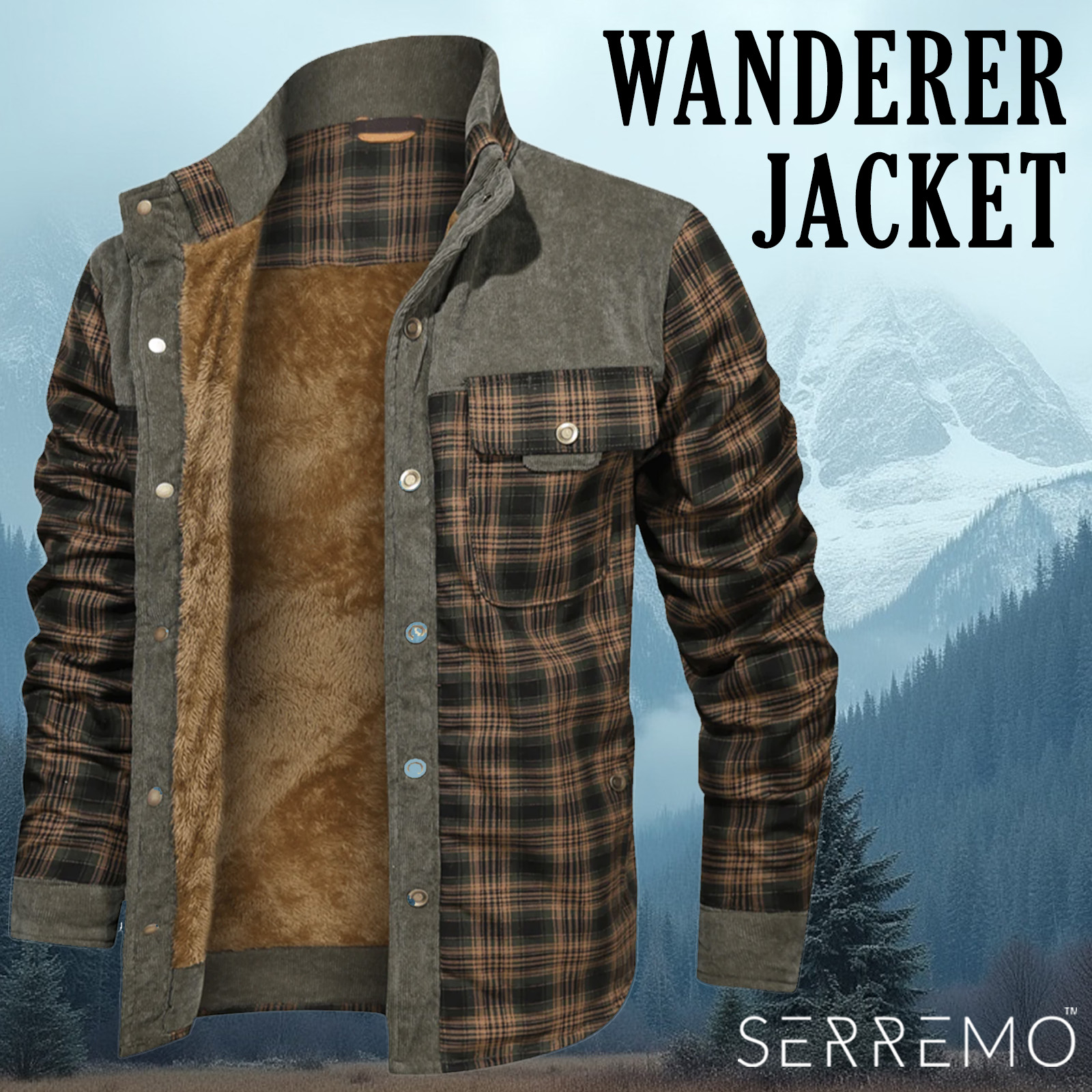 Serremo Outerwear Facebook ad