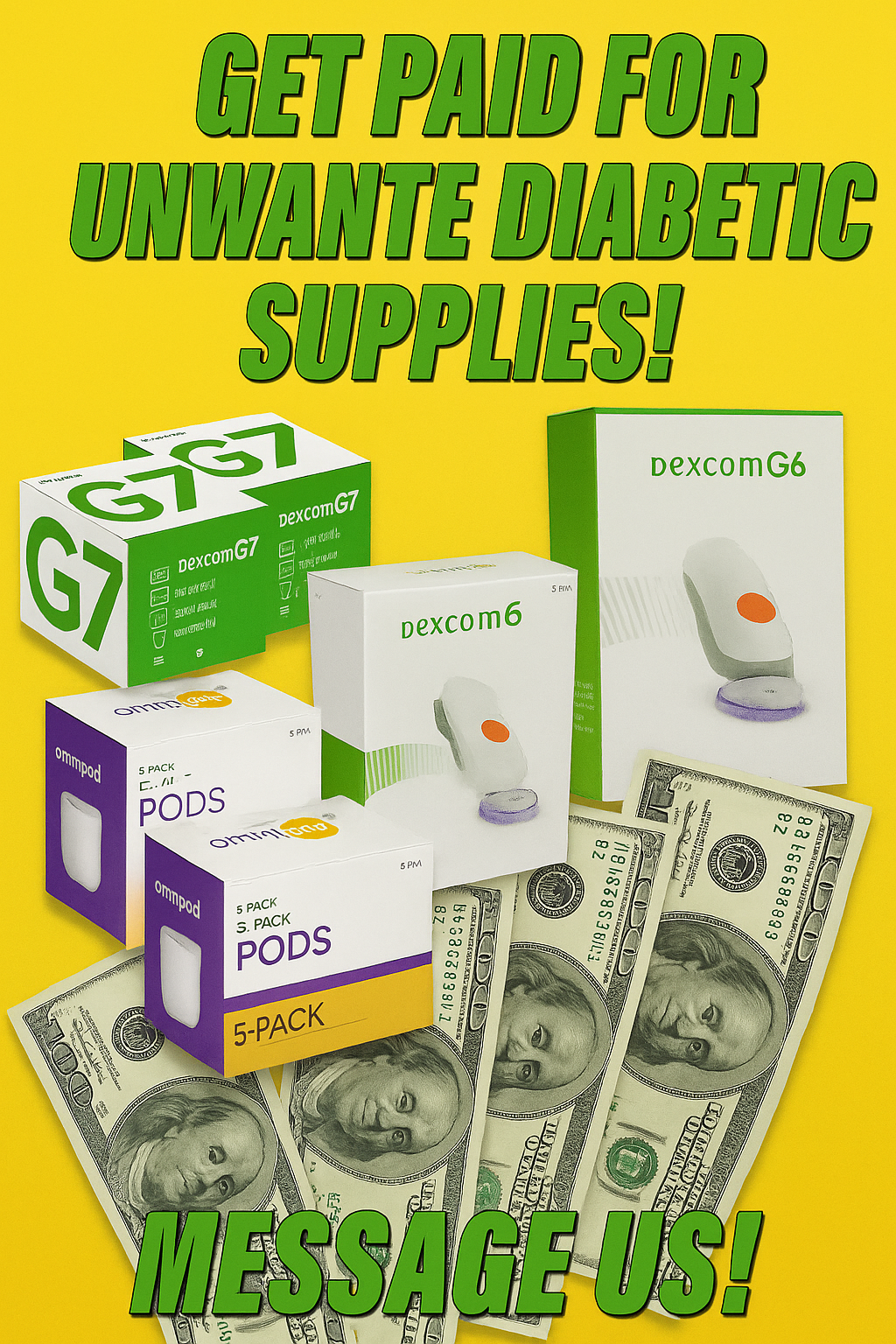 We Buy Diabetic Supplies NY Facebook ad