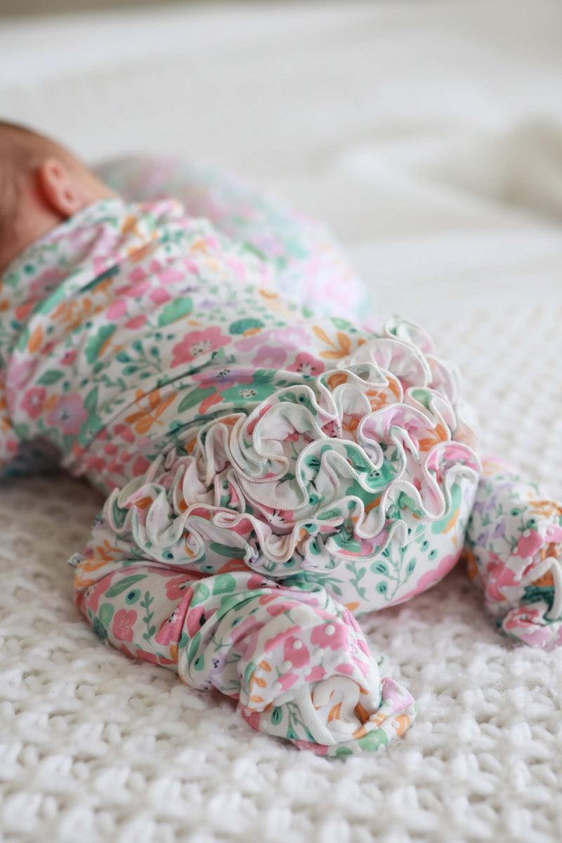 Caden Lane Facebook ad: Shop our HUGE selection of stylish swaddles, knot…