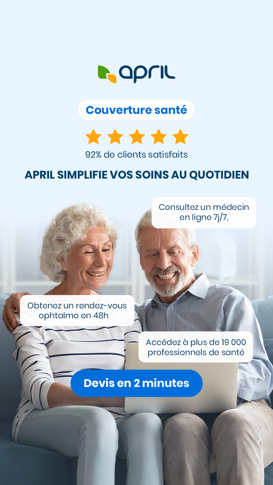 APRIL Facebook ad