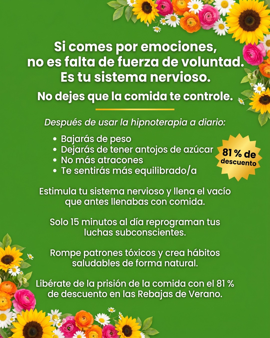 Hypnozio: power of hypnotherapy Facebook ad