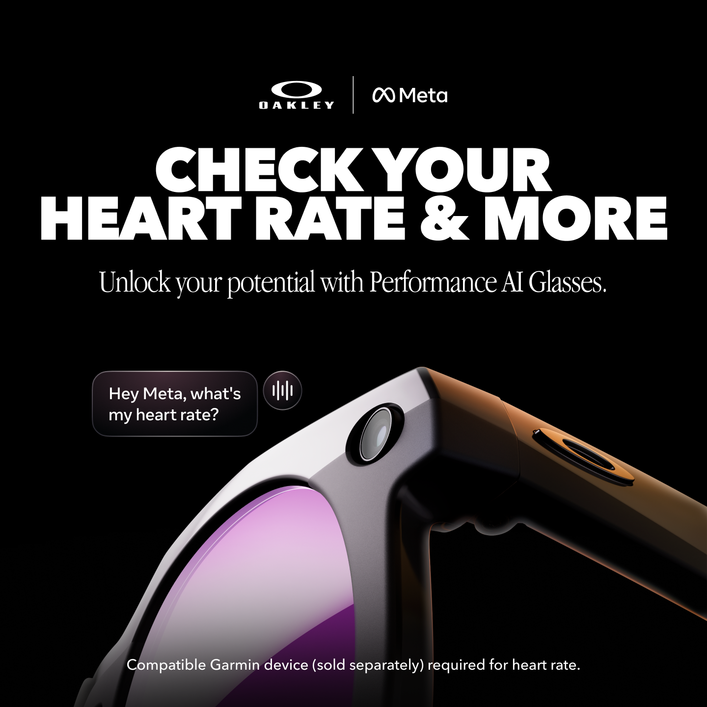 Oakley Meta Facebook ad