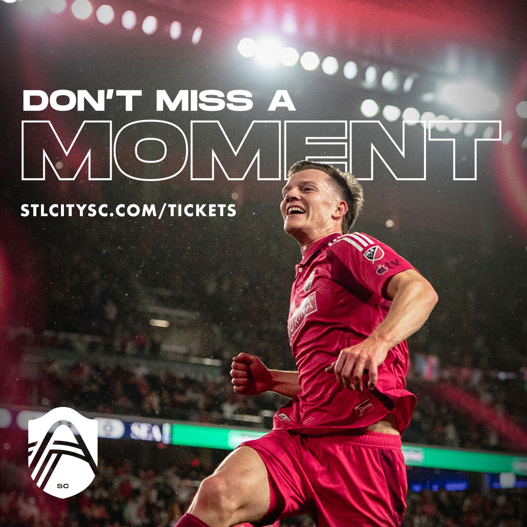 St. Louis CITY SC Facebook ad: Soccer like you’ve never experienced it before.