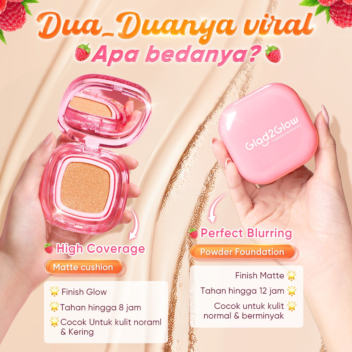 Glad2Glow Indonesia Facebook ad