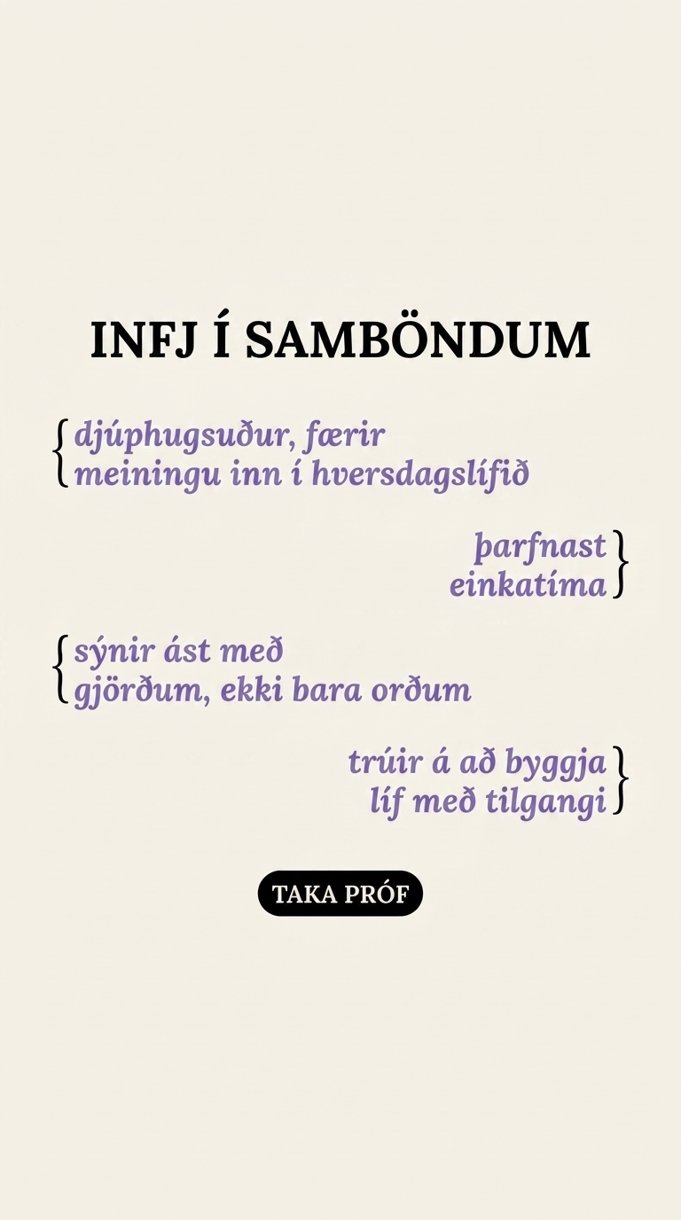 Personality Type Facebook ad