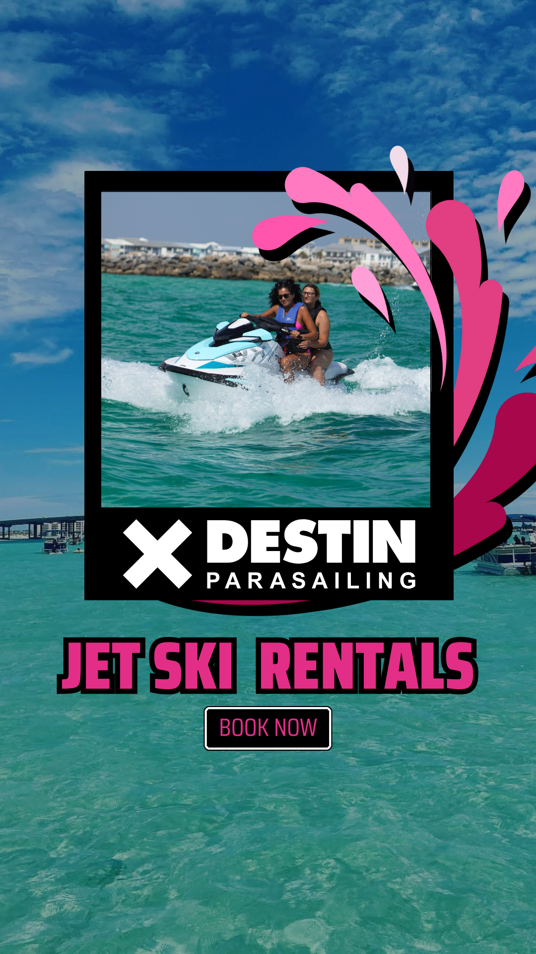 Destin Parasailing Facebook ad