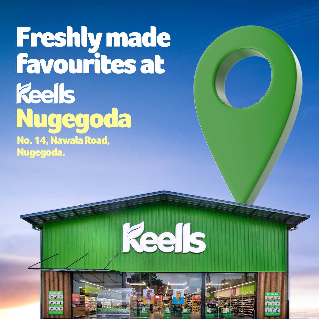 Keells Facebook ad