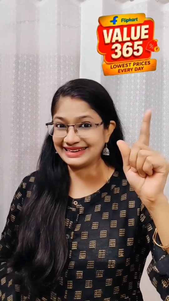Flipkart Facebook ad: Click the product tagged in this reel