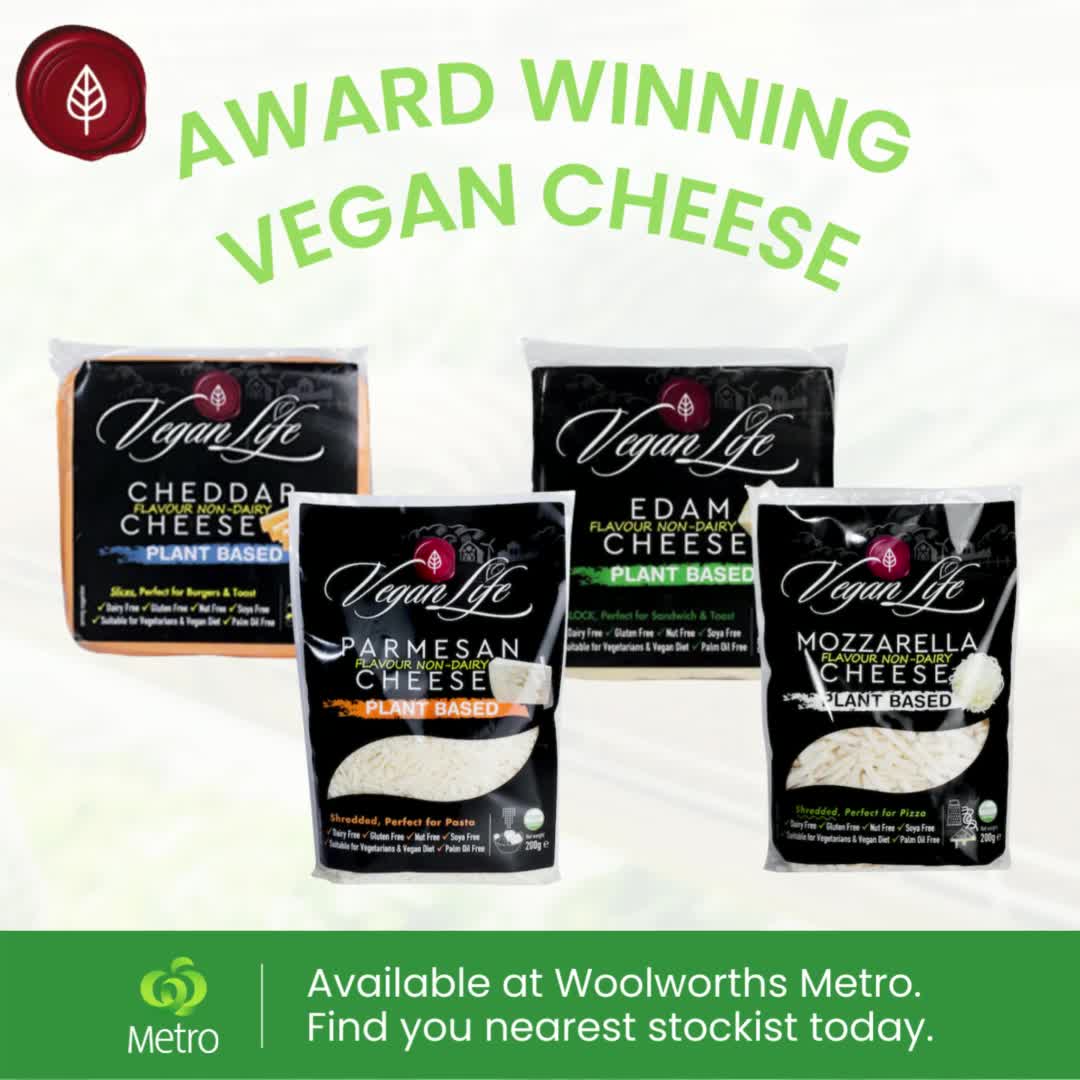 Vegan Life - Dairy-Free Cheese Facebook ad