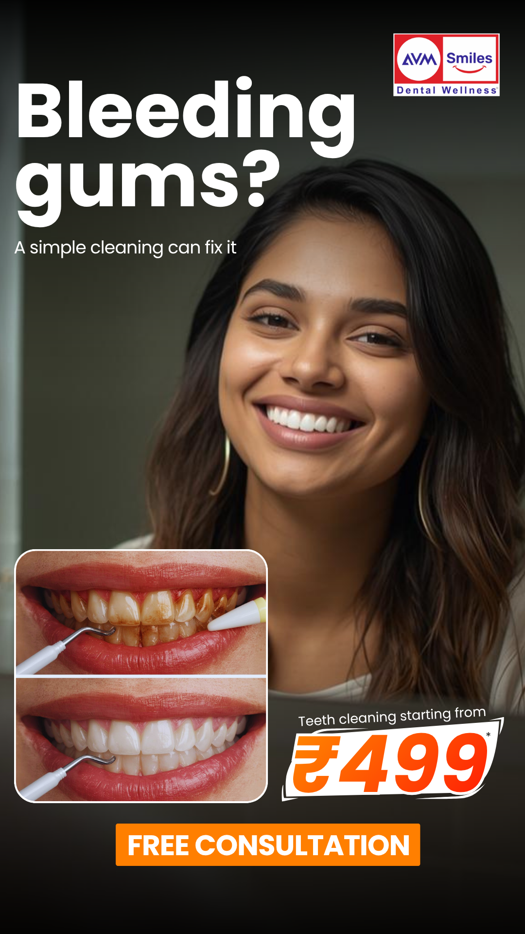 AVMSmiles Facebook ad