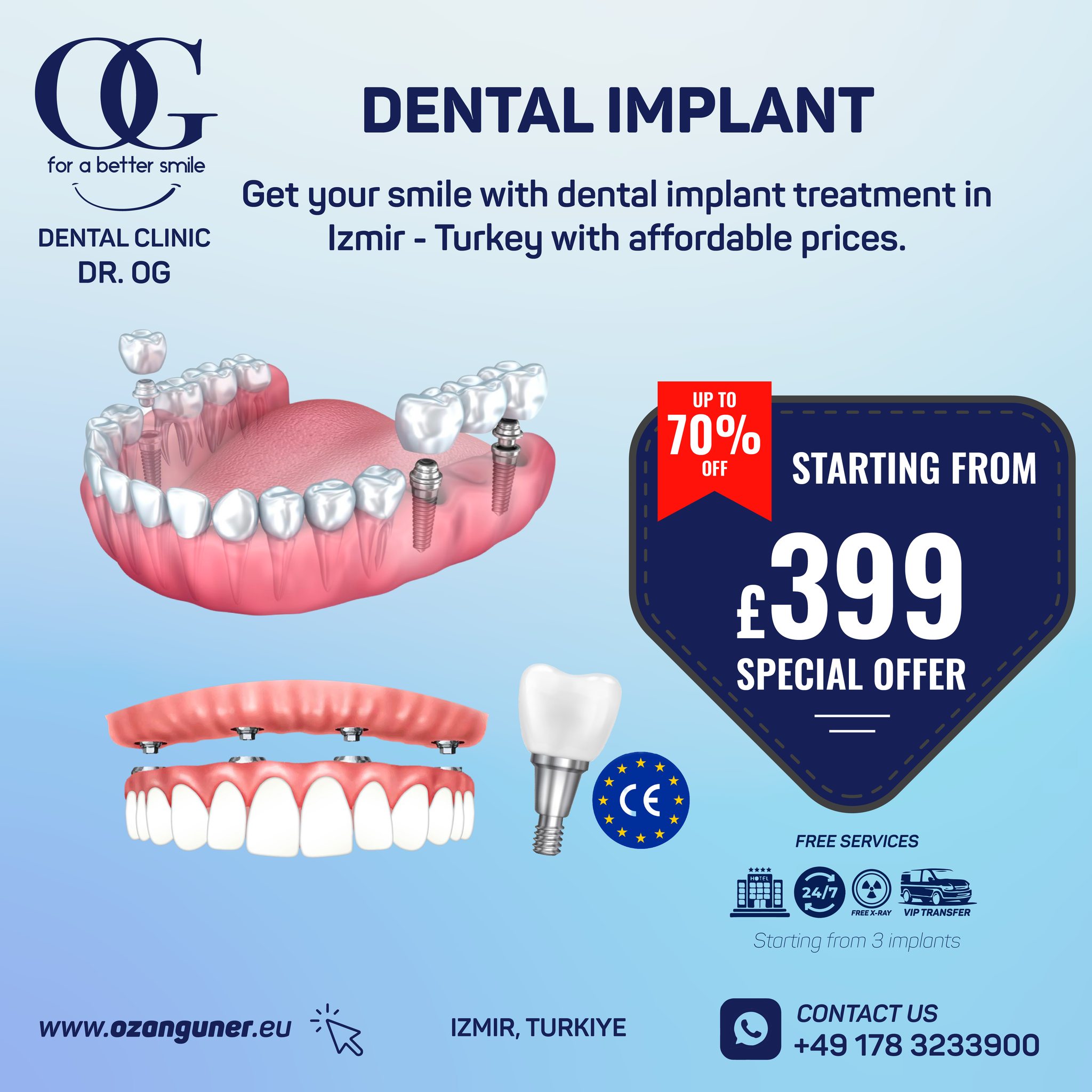 Dental Clinic Turkey, Dt.Ozan Güner ad creative