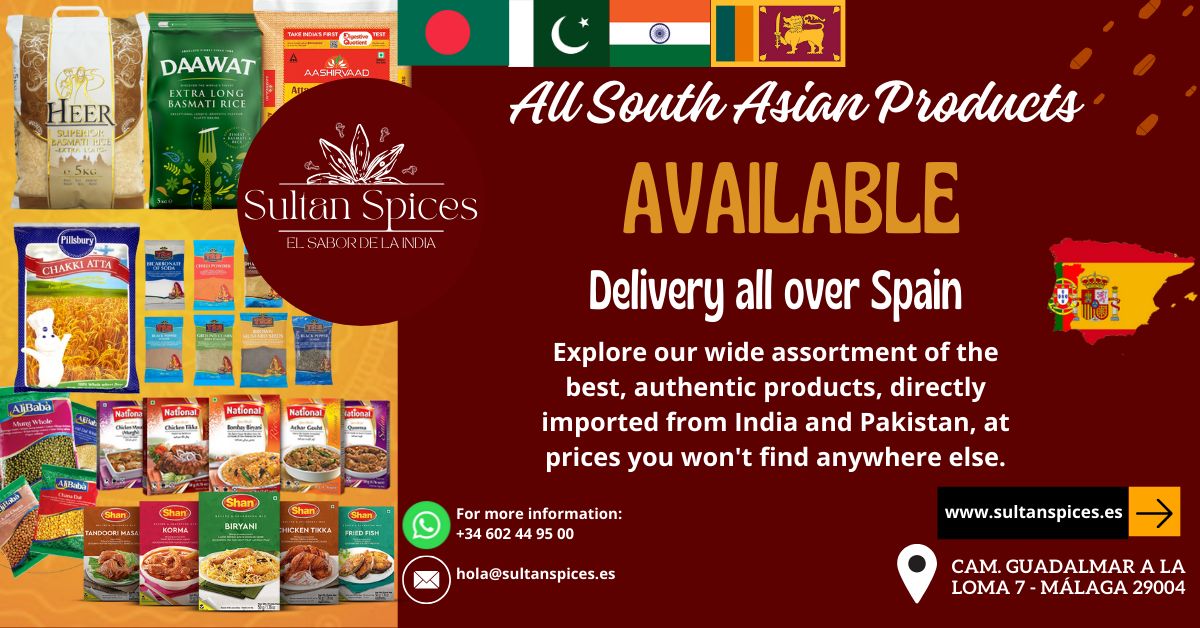 Sultan Spices Facebook ad: Indian Grocery Store