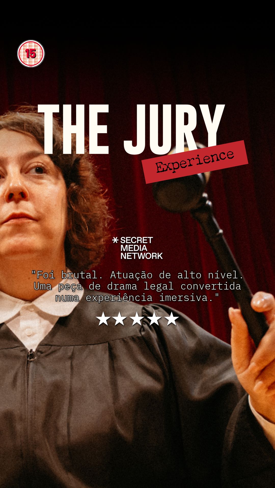 The Jury Experience Facebook ad