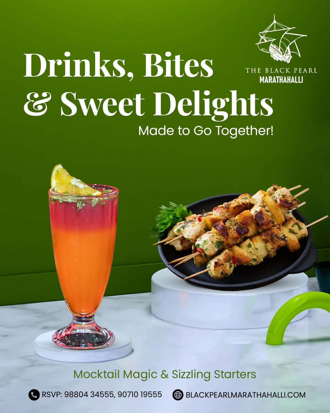 The Black Pearl - Marathahalli Facebook ad