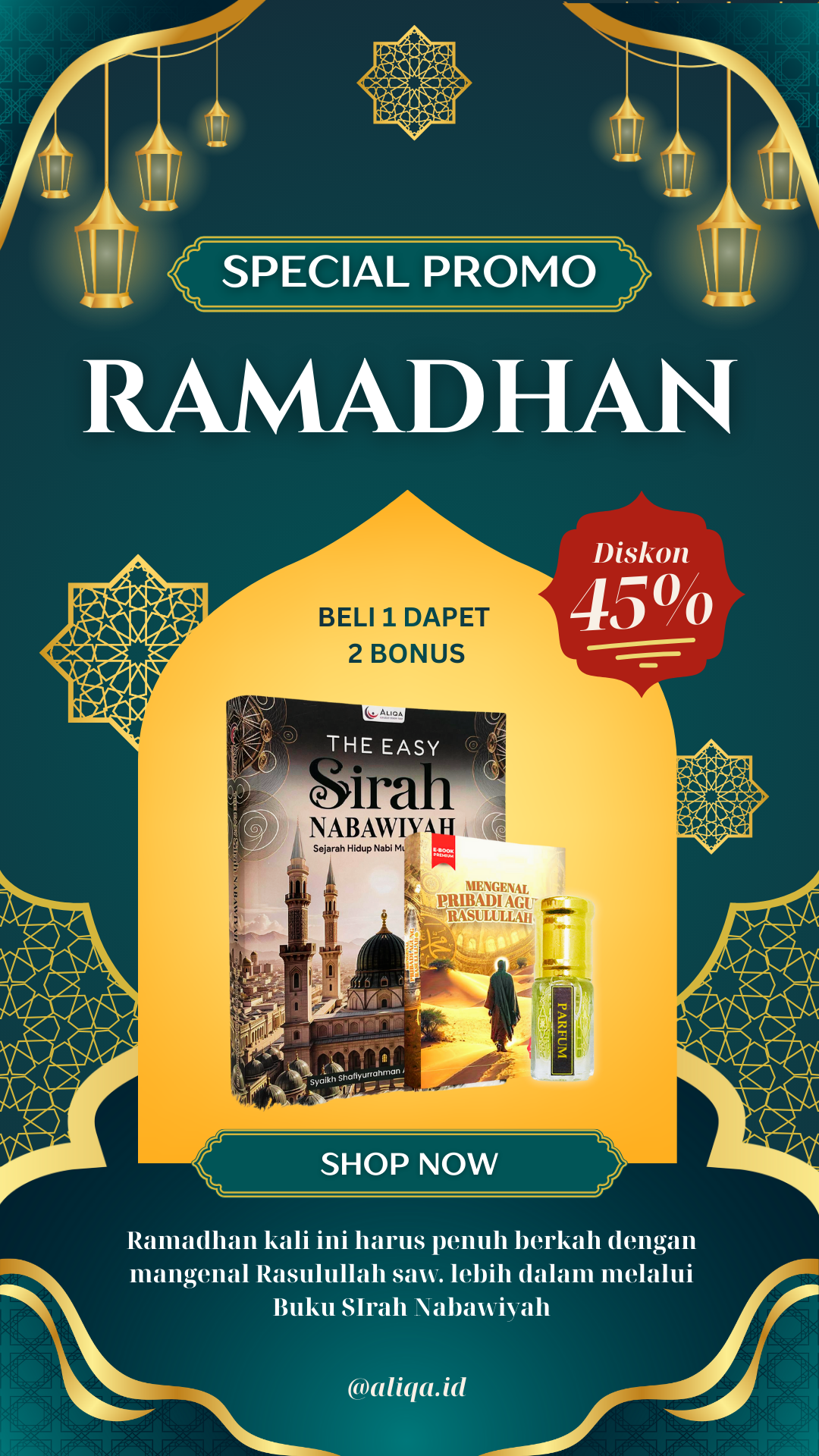 Kisah Teladan 𝐑𝐚𝐬𝐮𝐥𝐮𝐥𝐥𝐚𝐡 ﷺ  Facebook ad