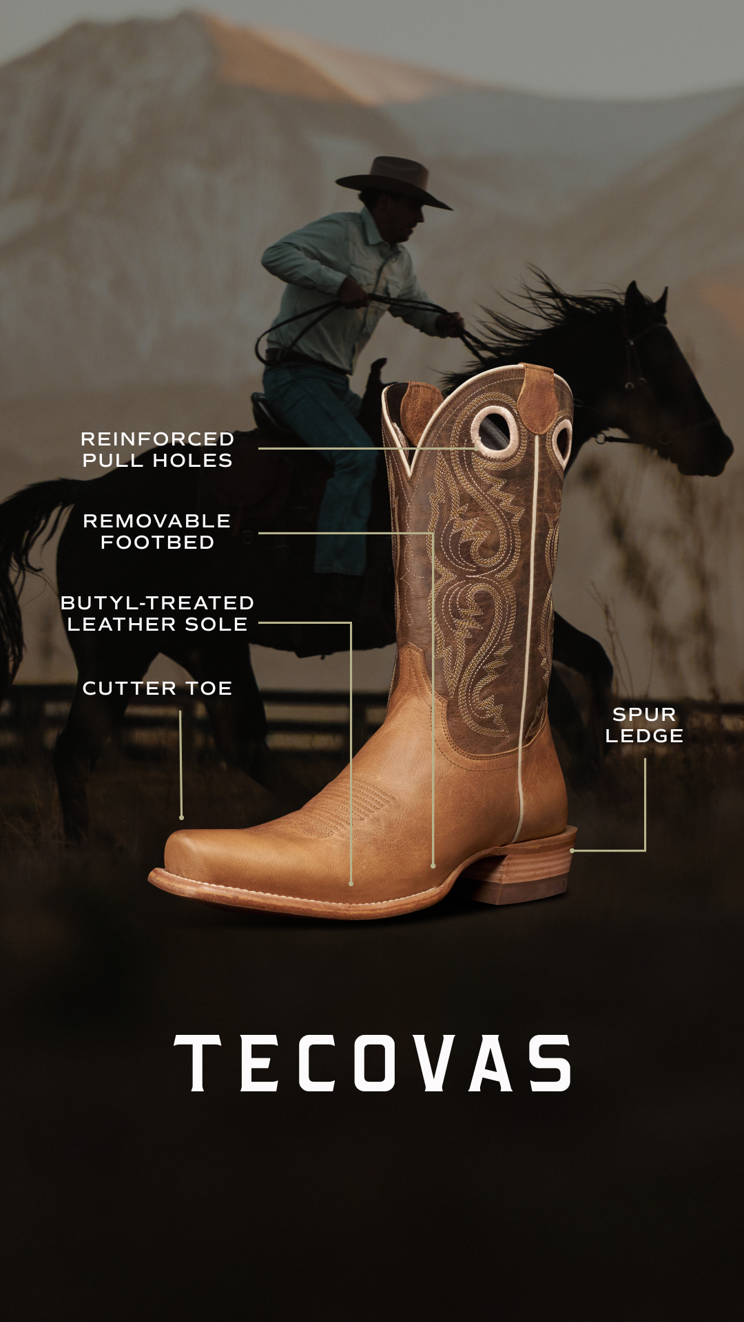 Tecovas Facebook ad