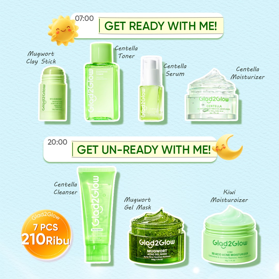 Glad2Glow.indo. Facebook ad