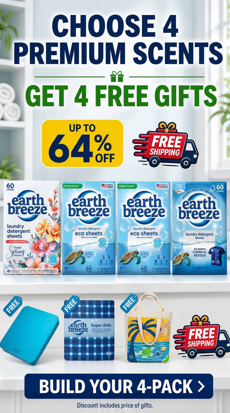 Earth Breeze Facebook ad