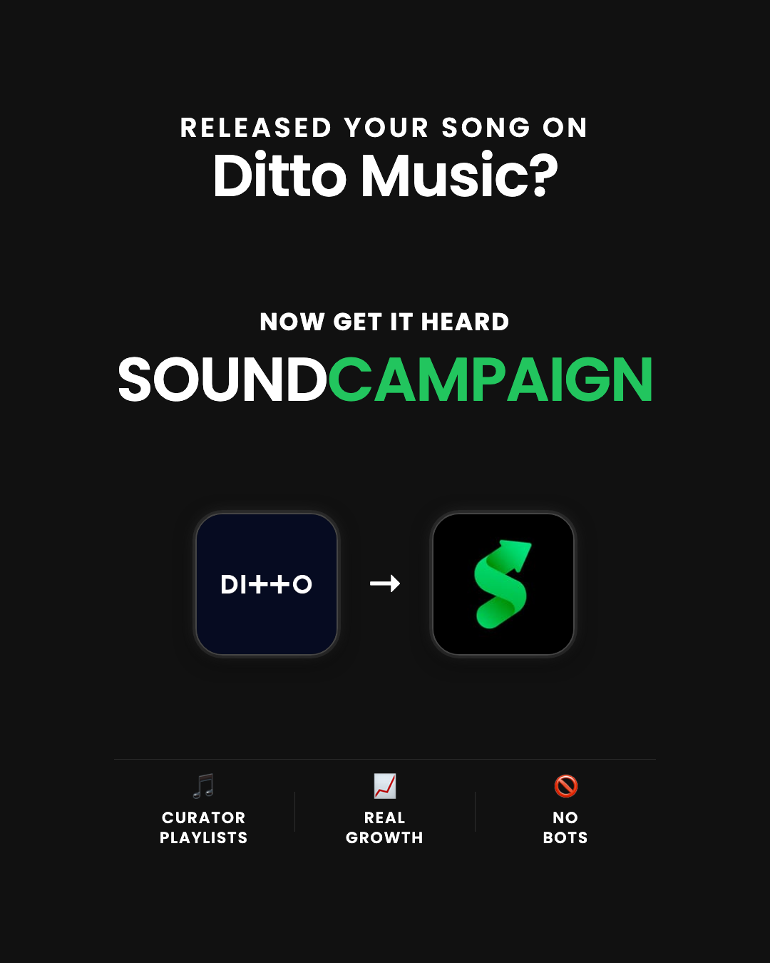 SoundCampaign - Music Promotion Platform Facebook ad