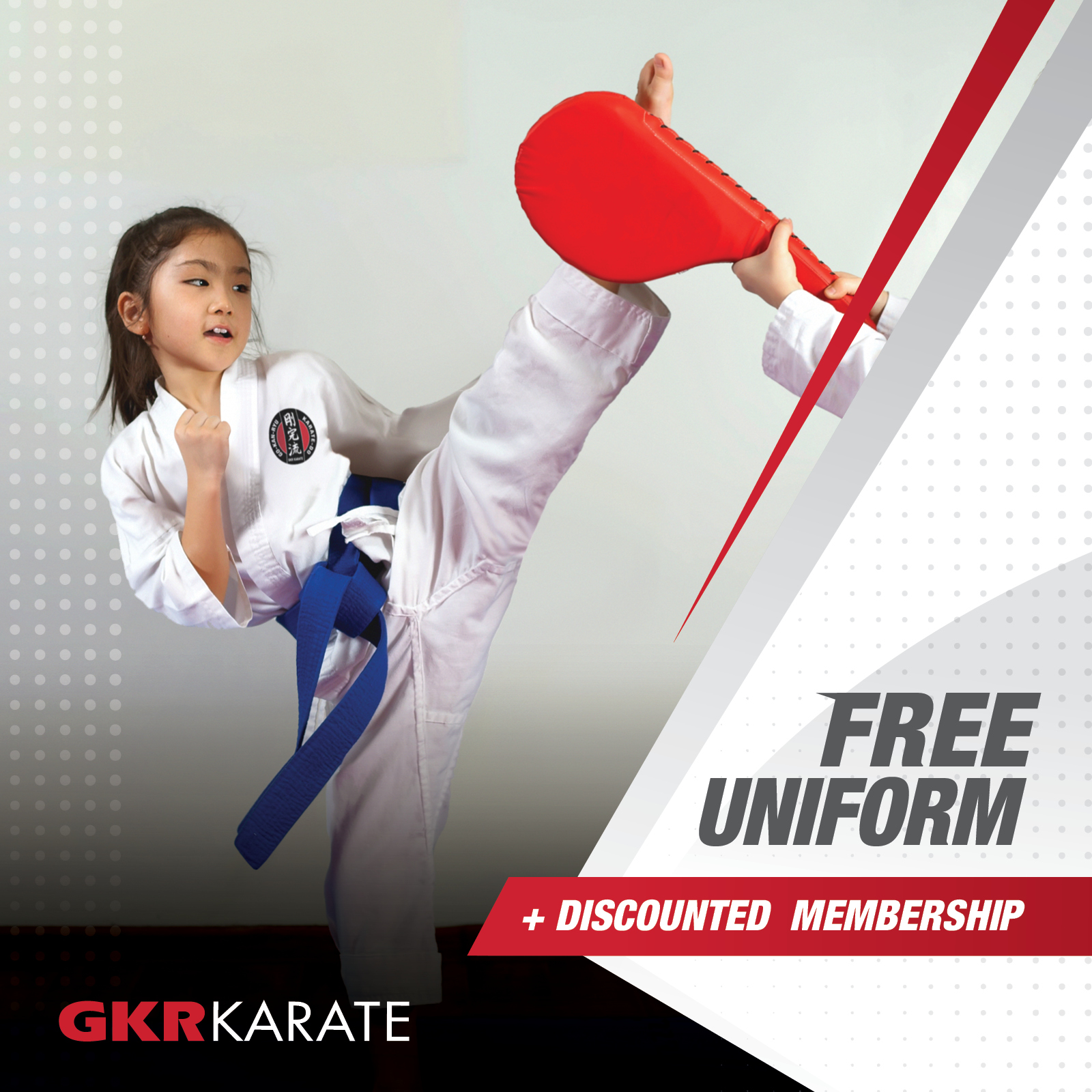 GKR Karate Facebook ad