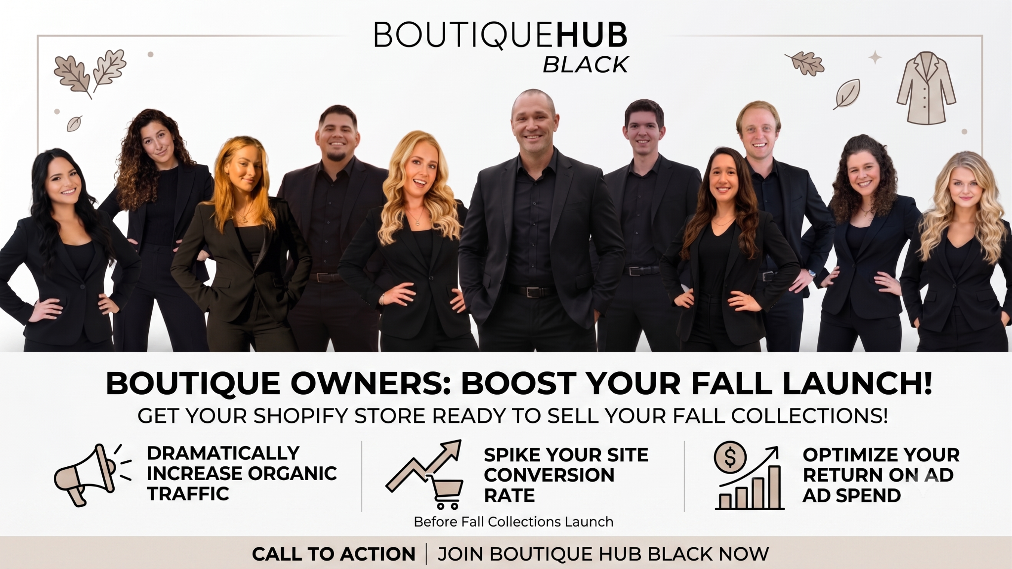 The Boutique Hub Facebook ad