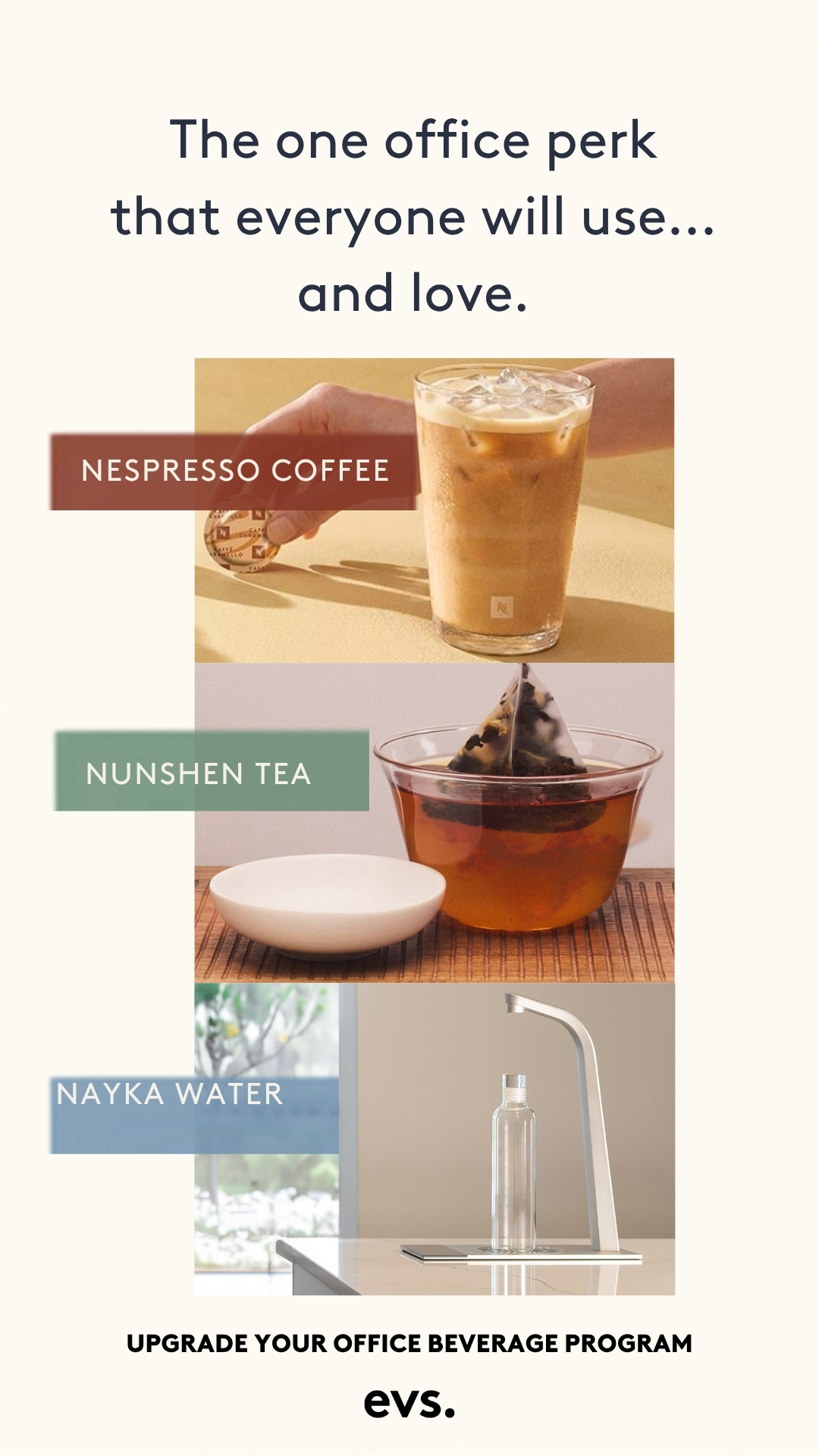EVS Canada - Nespresso Business Solutions Facebook ad from Aug 5, 2026