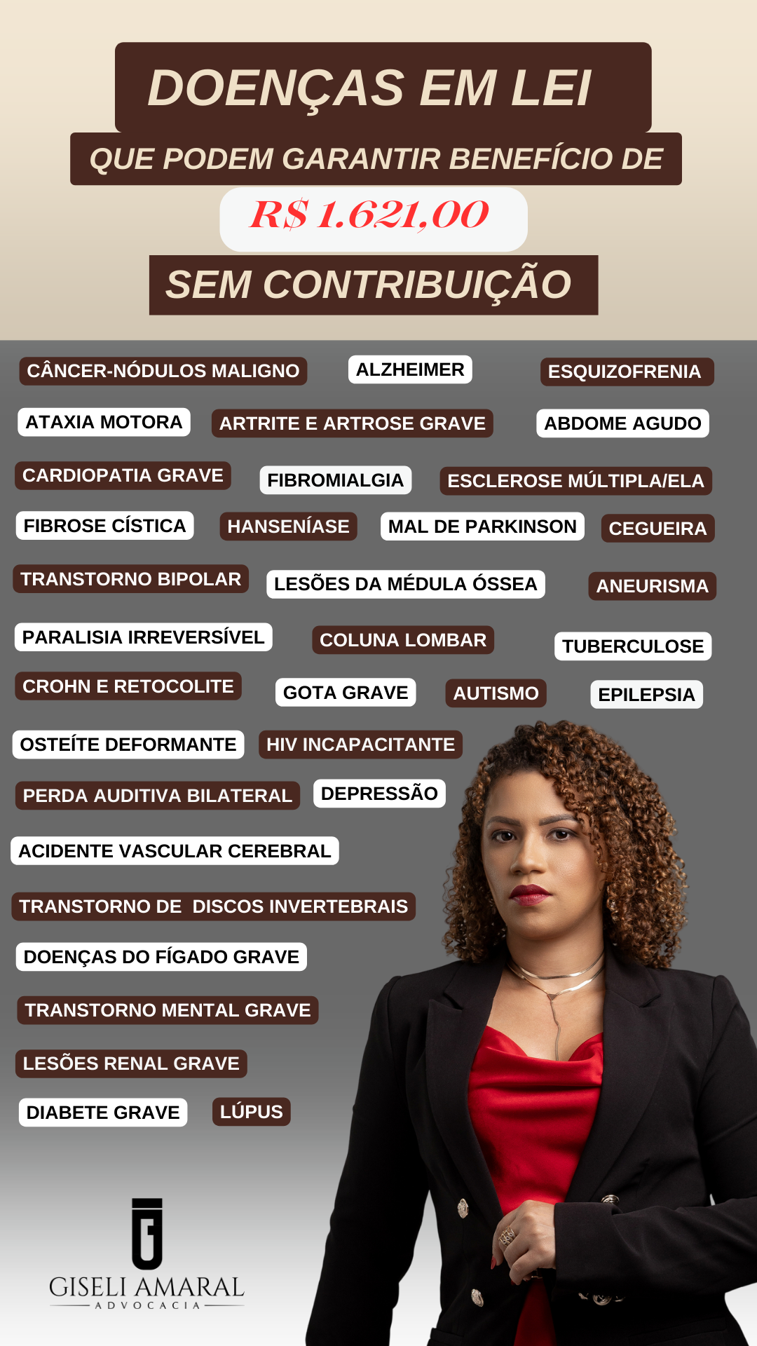 Giseli Amaral Advocacia Facebook ad