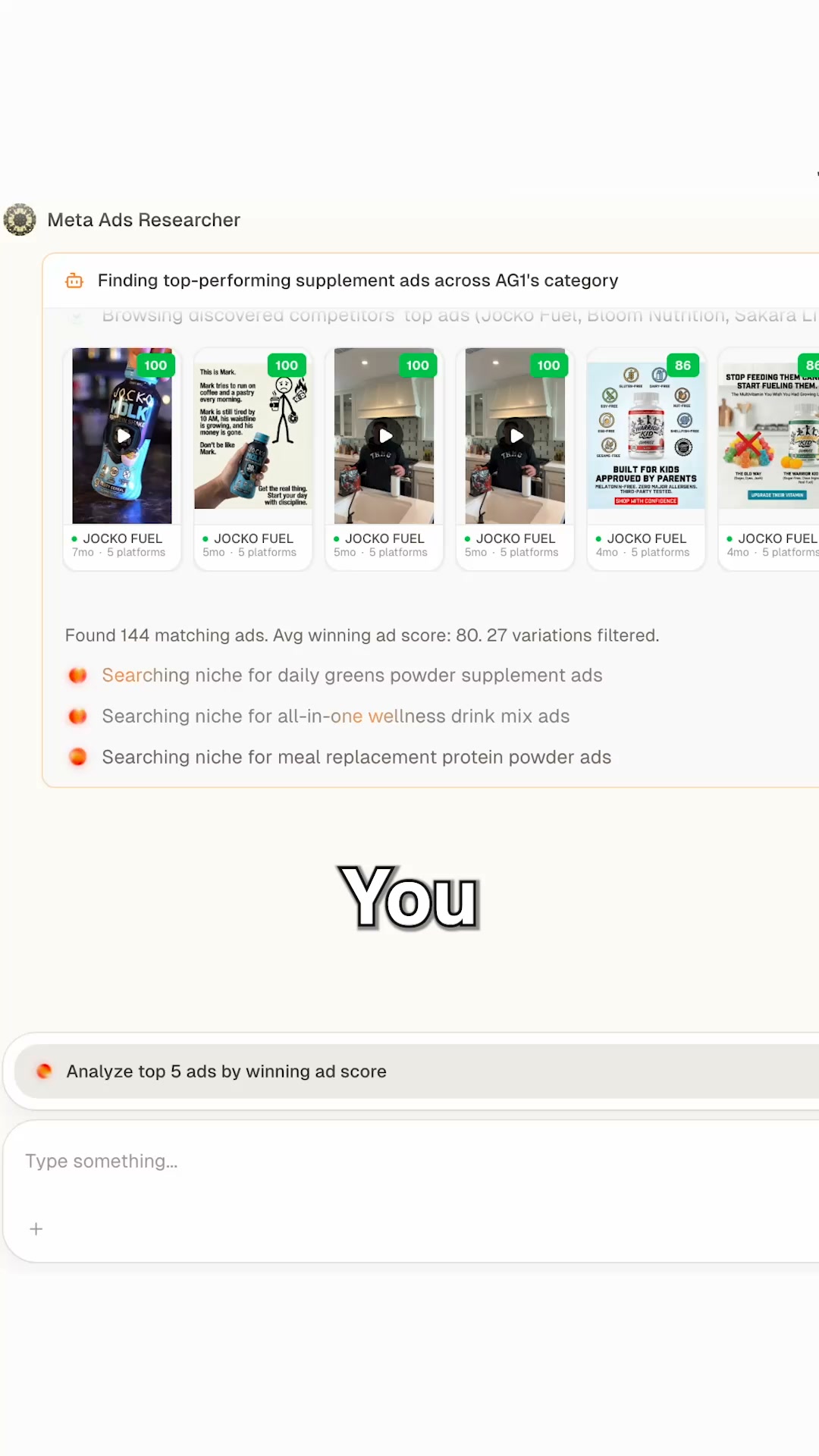 Superscale AI Facebook ad: Meet your AI creative strategist