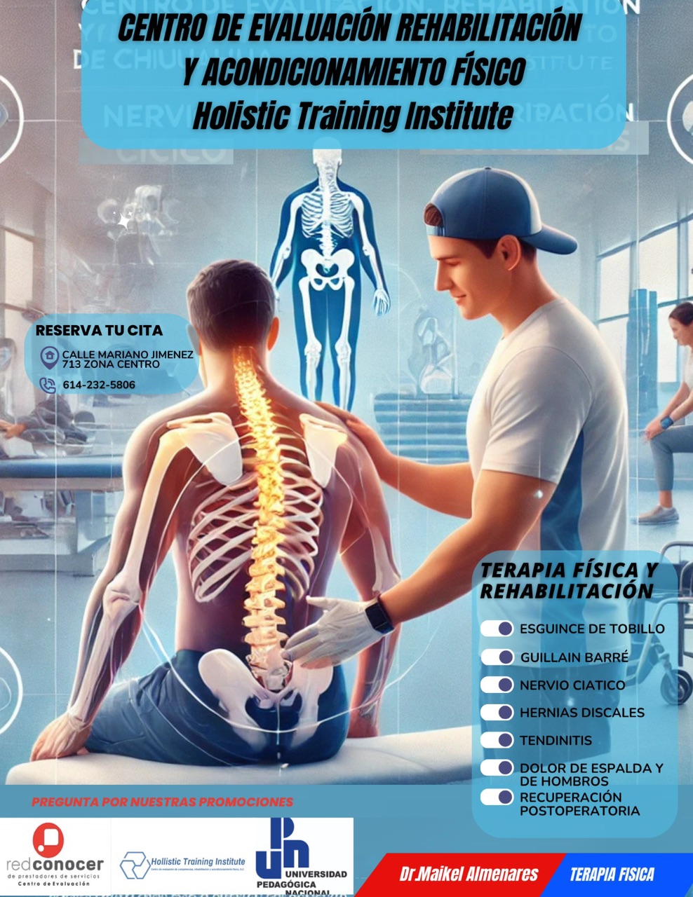 Centro De Evaluacion Facebook ad: Terapia física y rehabilitación