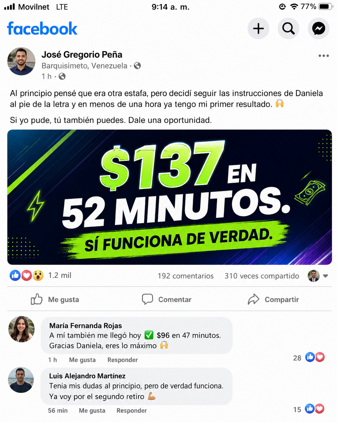 Vũ Diệu Thư Facebook ad: Nexo Claro Venezuela | Comunidad educativa de organización…