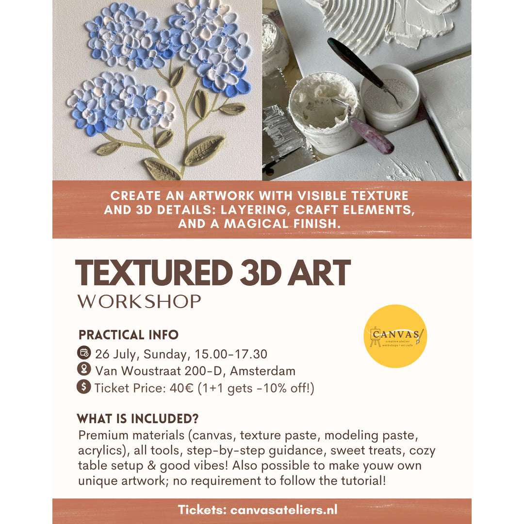 Canvas Atelier Facebook ad: Een middag vol creativiteit, kleur en gezelligheid in…