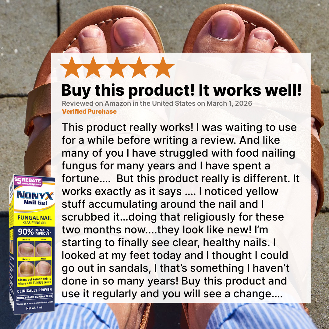 NONYX Fungal Nail Clarifying Gel Facebook ad