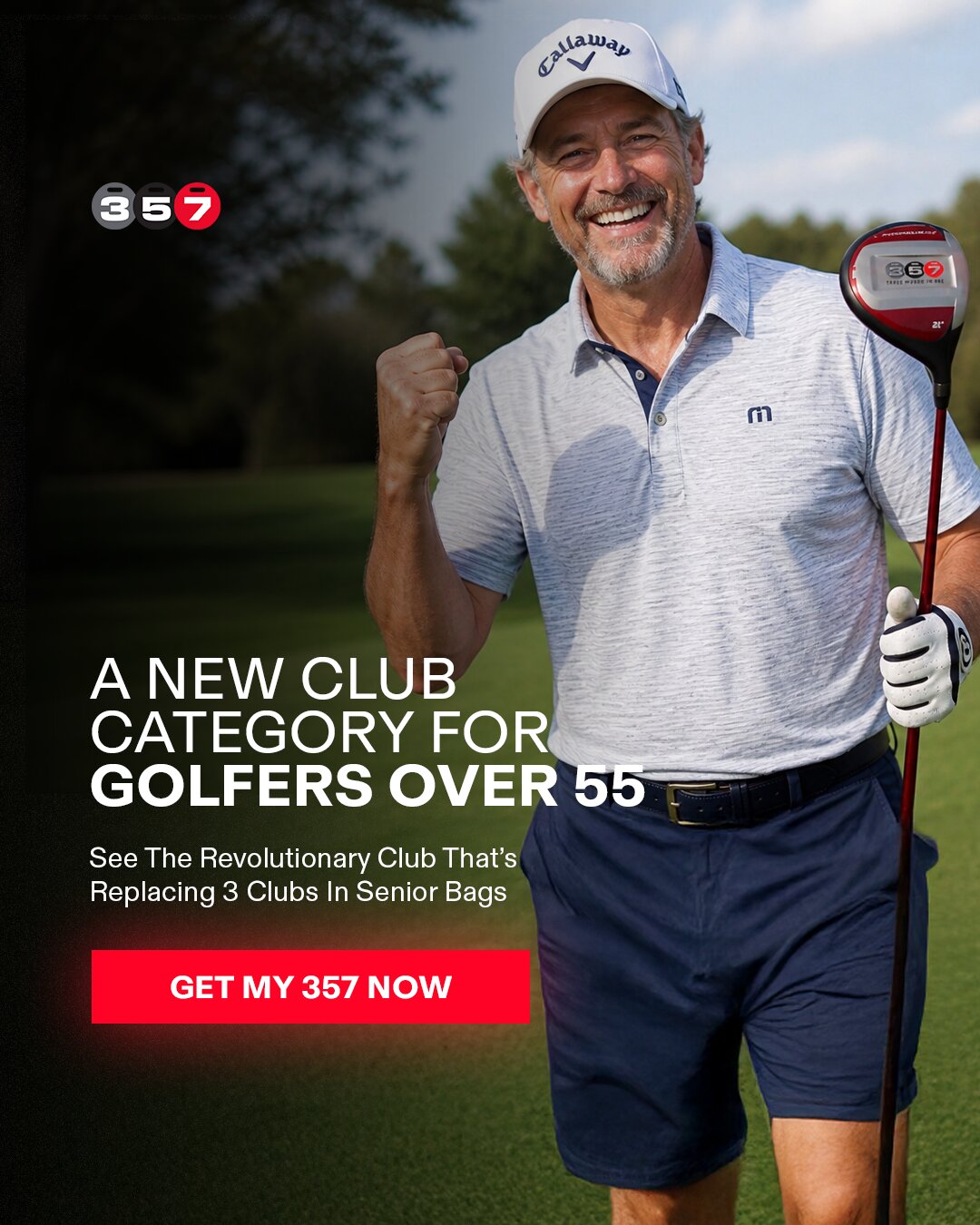 Performance Golf Facebook ad
