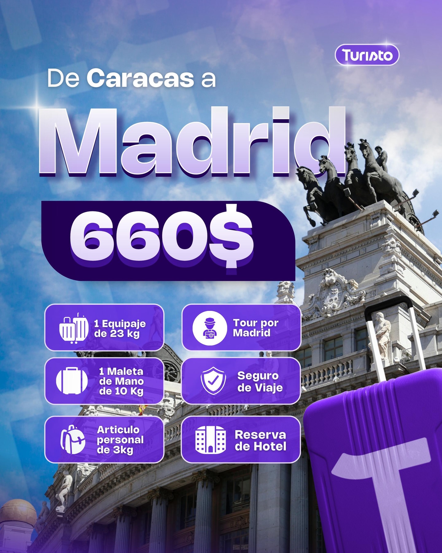 Turisto travel VE Facebook ad