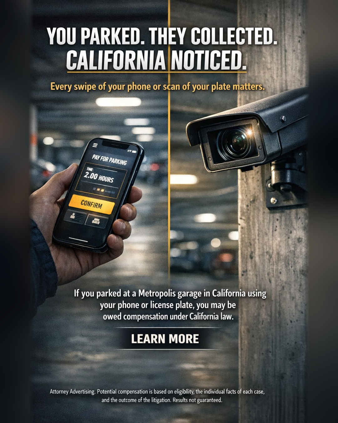 National Justice Center Facebook ad