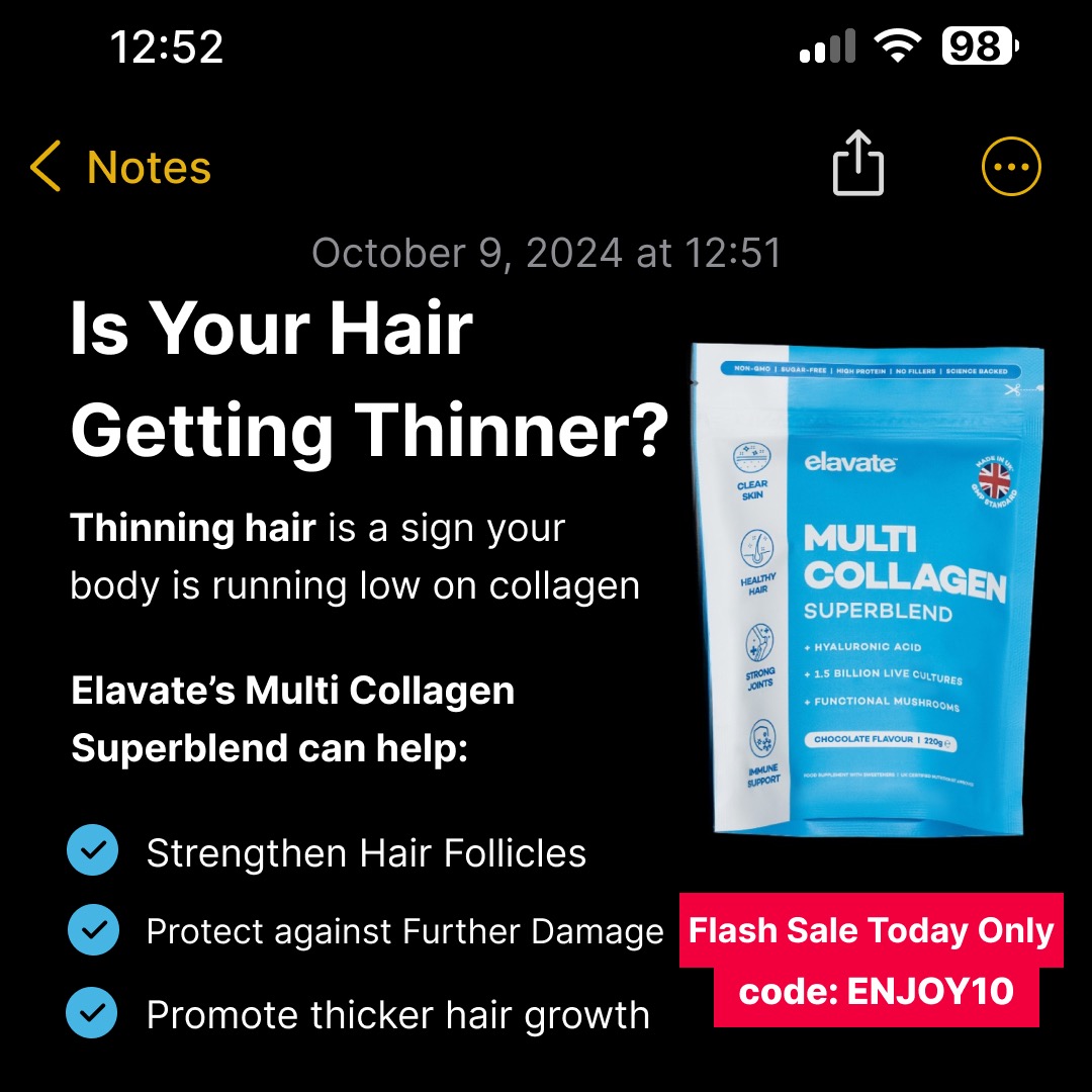 Elavate Facebook ad