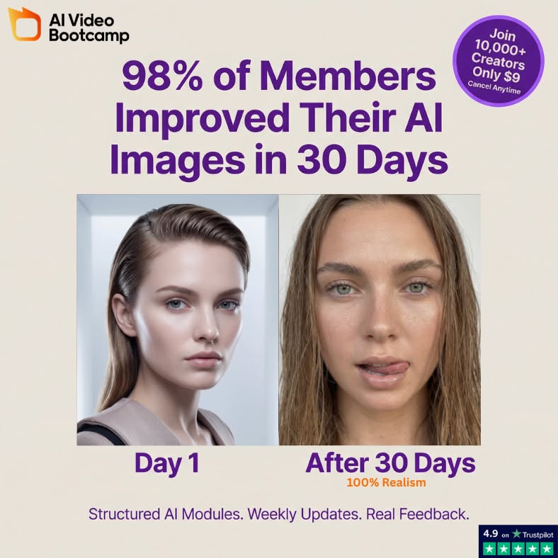 AI Video Bootcamp Facebook ad