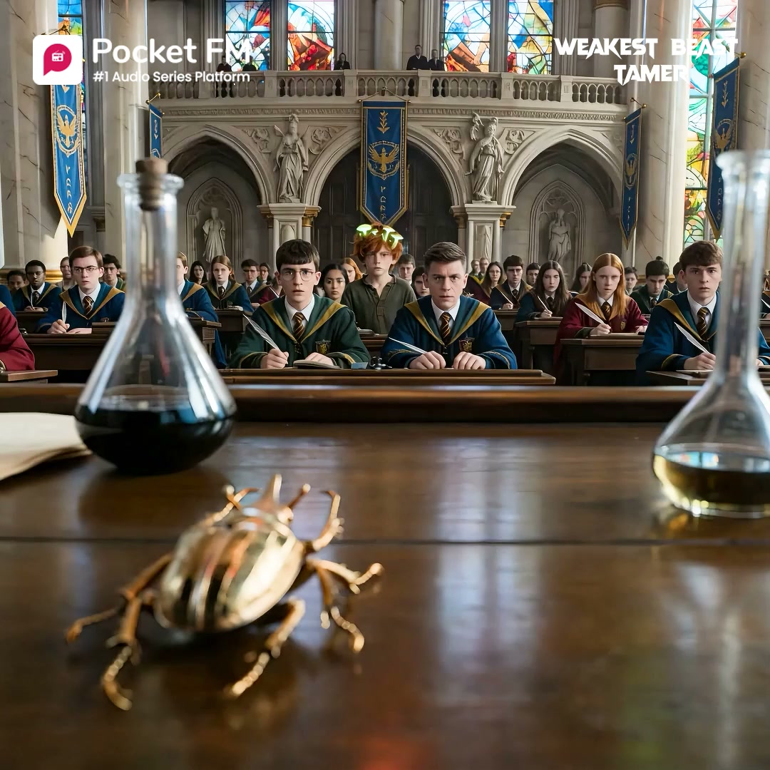 Pocket FM Fantasy Chronicles Facebook ad: To find out, listen to the audioseries 'Weakest Beast…