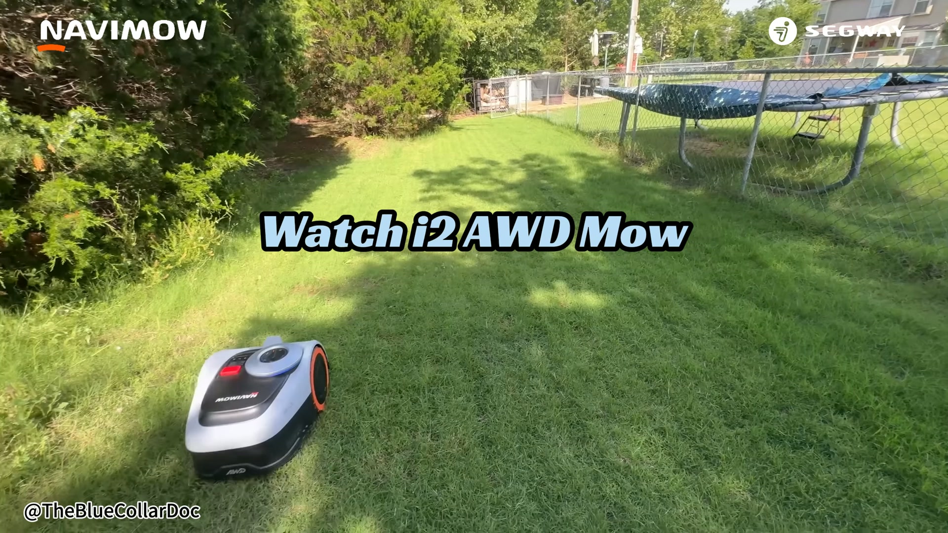 Segway Navimow Facebook ad: i2 AWD Series, Smart & Powerful Robotic Lawn Mower